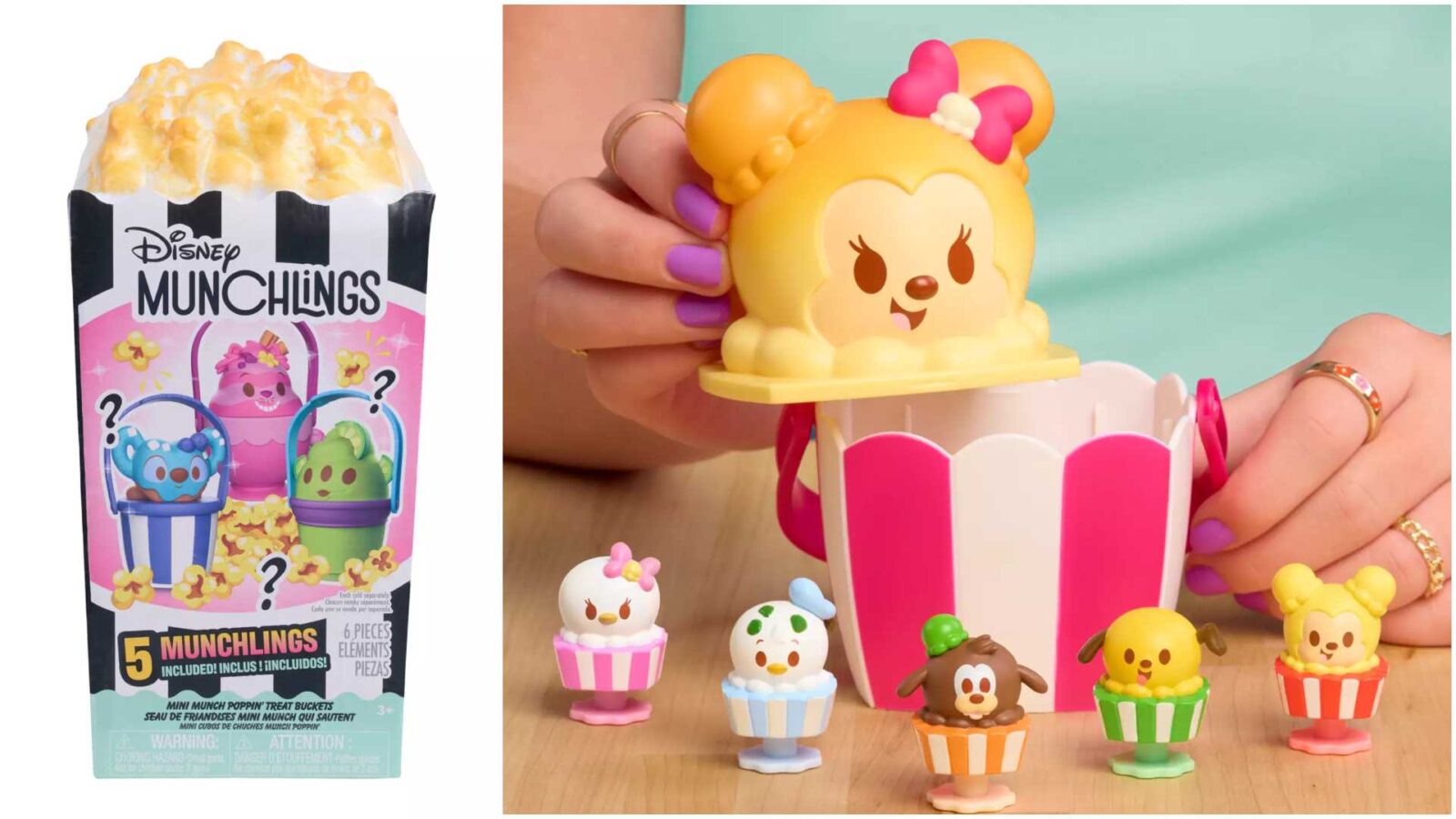 Disney Mini Munchlings Popcorn Bucket 'Poppin Treat'