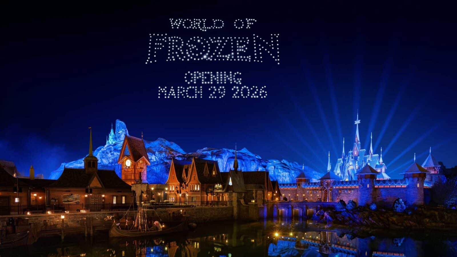 Disneyland Paris Kicks Off Massive Transformation with 'World of Frozen' Opening March 29, 2026