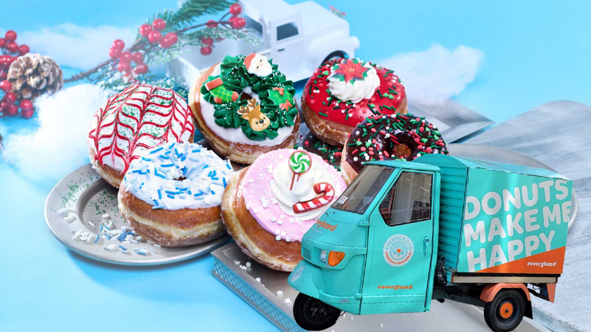 Everglazed Donuts Holiday Pop-Up at Disney Springs Marketplace