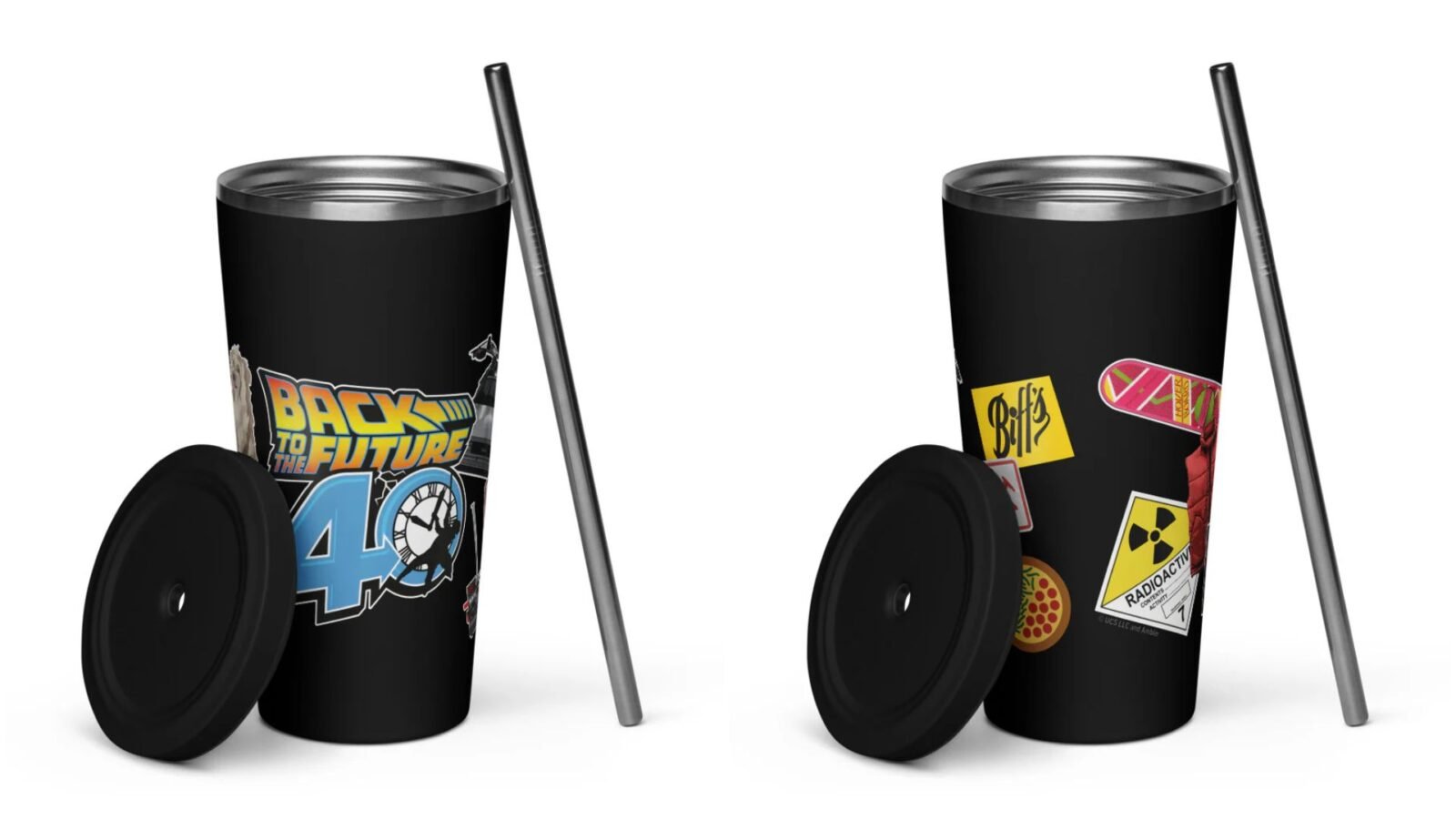Flux Capacitor Ready AMC's 'Back to the Future' DeLorean Popcorn Bucket & Tumbler Available Online