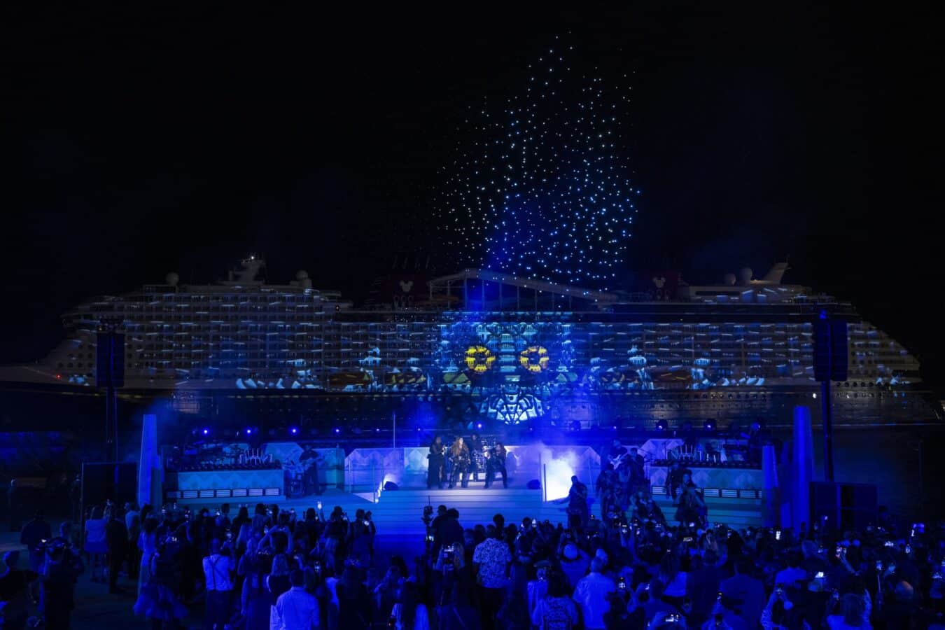 Disney Christens New Ship 'Destiny' with Heroic Fanfare