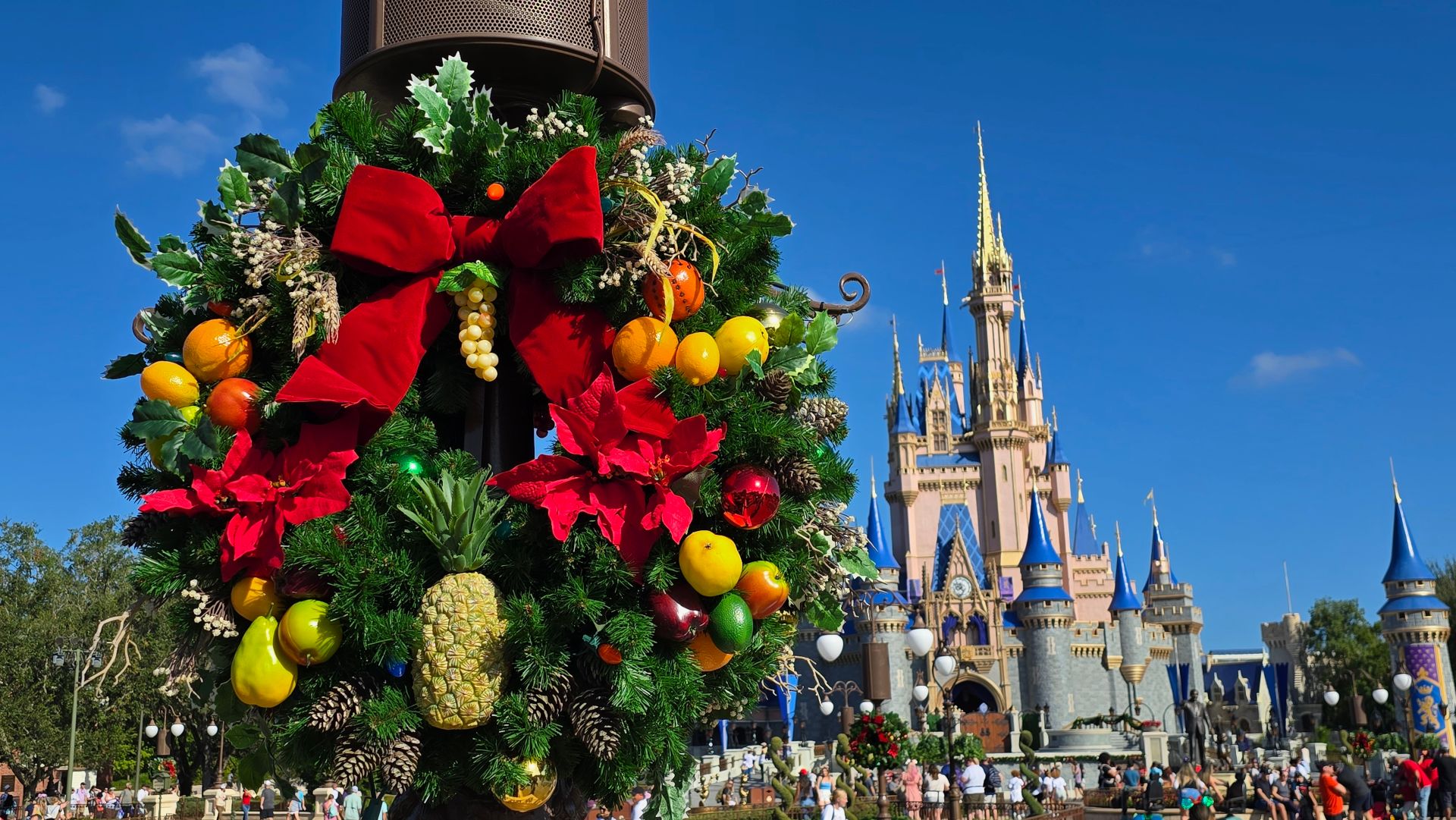 Walt Disney World Holiday Decorations Have Arrived at the Magic Kingdom