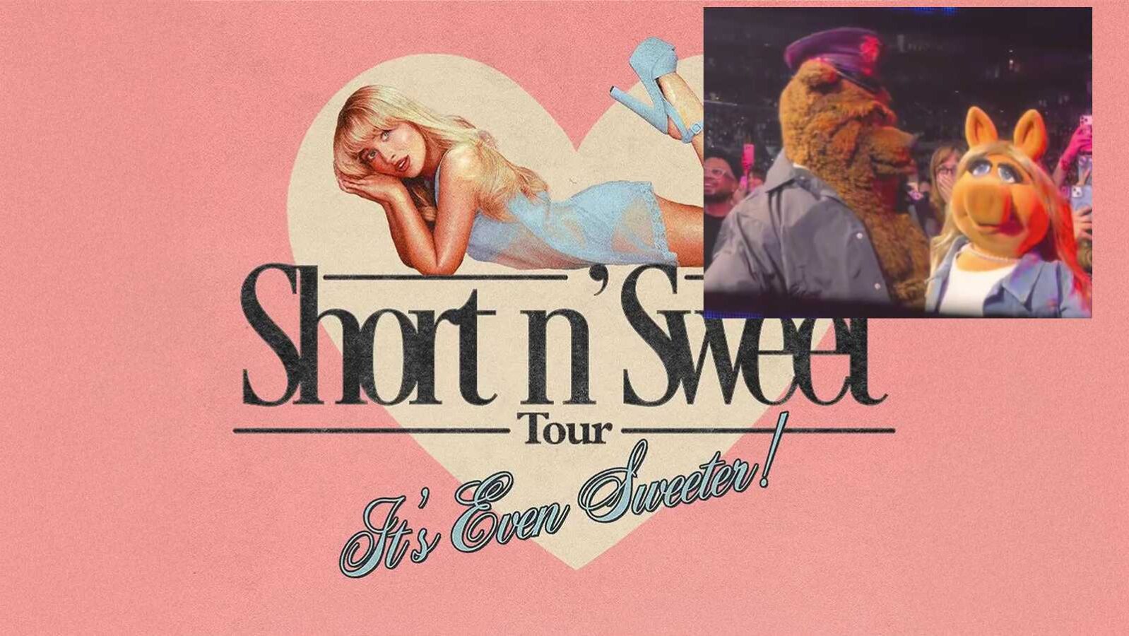 MISS PIGGY ARRESTED Sabrina Carpenter Finale Brings Muppet Mayhem to Los Angeles Stage