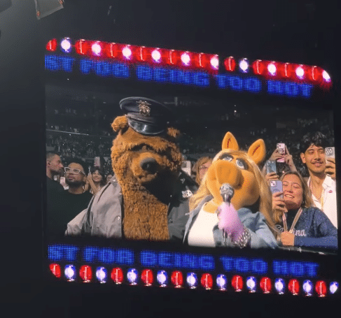 MISS PIGGY ARRESTED Sabrina Carpenter Finale Brings Muppet Mayhem to Los Angeles Stage