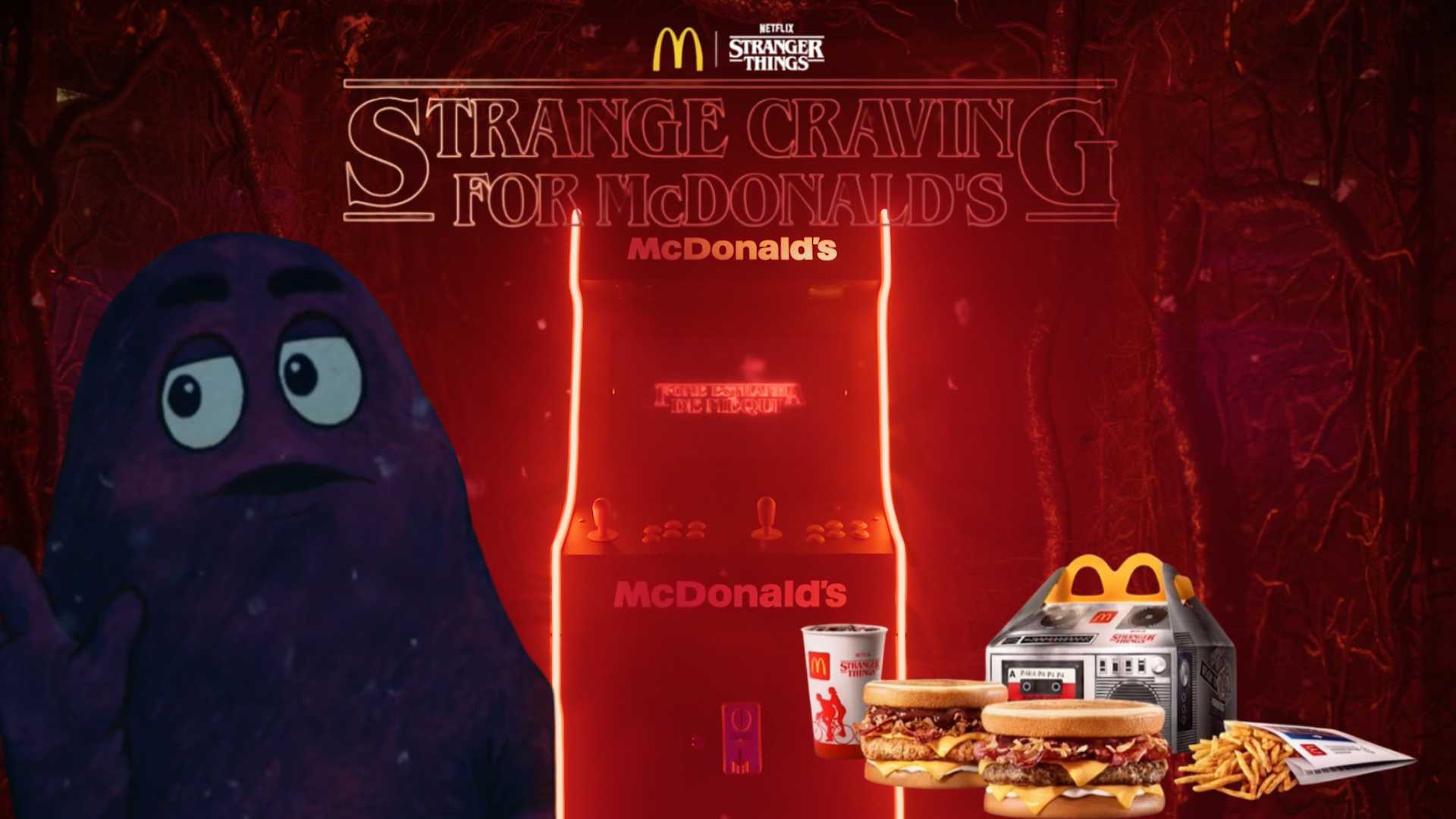 Strange Things are Happening at Méqui: McDonald's Brings the Upside Down to Brazil