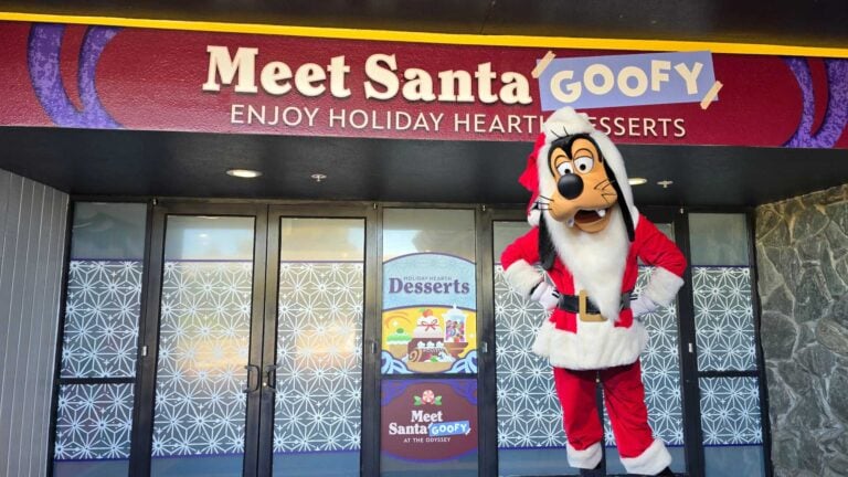 Updated: We Met Santa Goofy at Epcot's Festival of the Holidays 2025