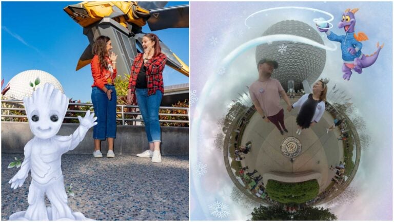 Where to Get the Special MagicShots from Disney PhotoPass during Epcot's Festival of the Holidays