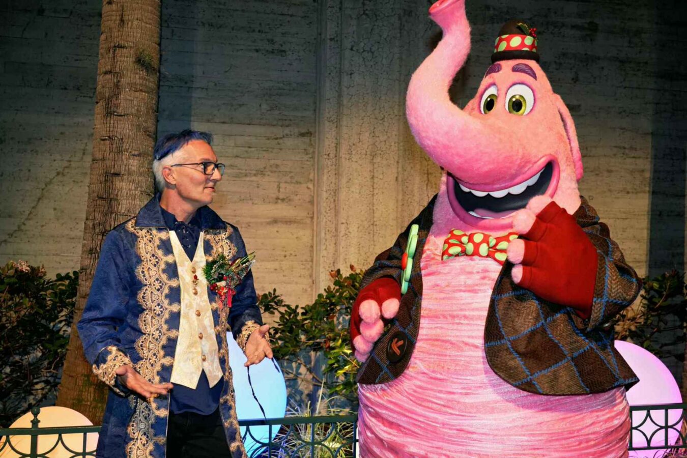 Who's Your Friend?" Bing Bong Debuts Exclusive Holiday Look at Walt Disney World's Jollywood Nights!