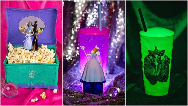 Sold Out? Not Online! Wicked Music Box Popcorn Bucket and Tumblers at Regal Store