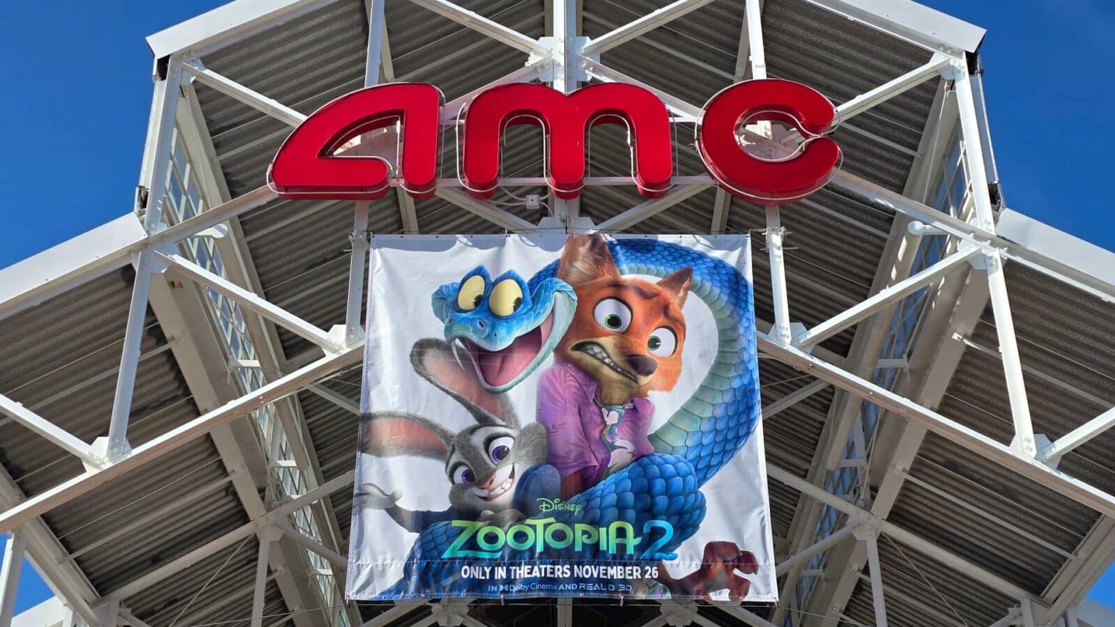 Zootopia 2 Take Over at AMC 24 Disney Springs