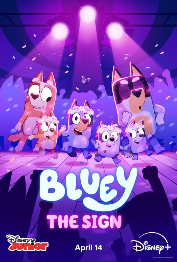 First Ever Bluey Graphic Novel 'Bluey: The Sign'