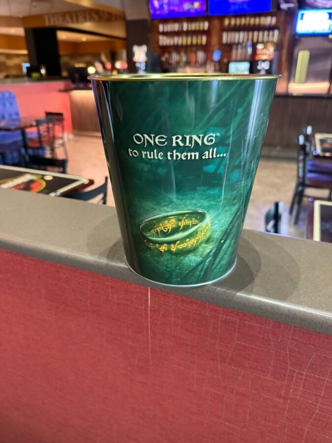One Ring Popcorn Bucket LOTR