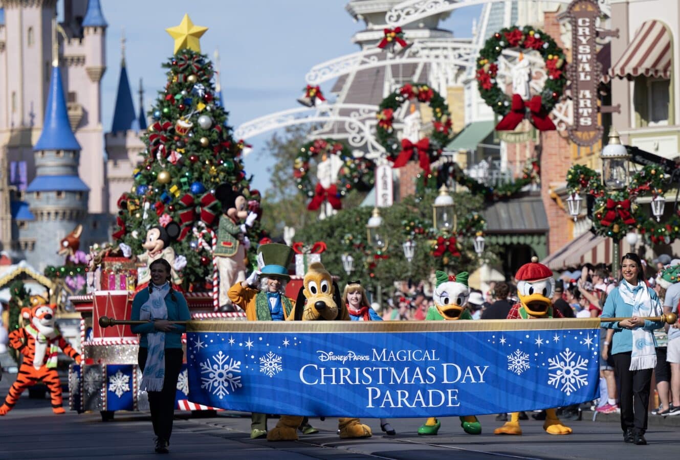 2025 Disney Parks Magical Christmas Day Parade Details