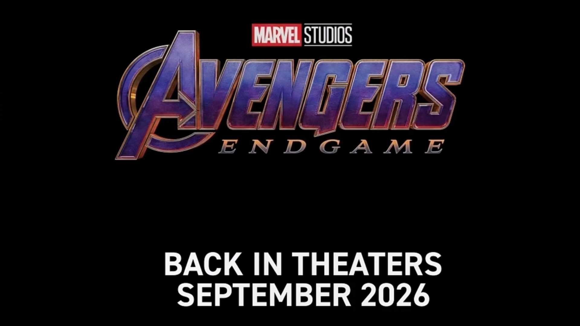 AVENGERS: DOOMSDAY Trailer is Attached to ENDGAME Theatrical Return in September 2026