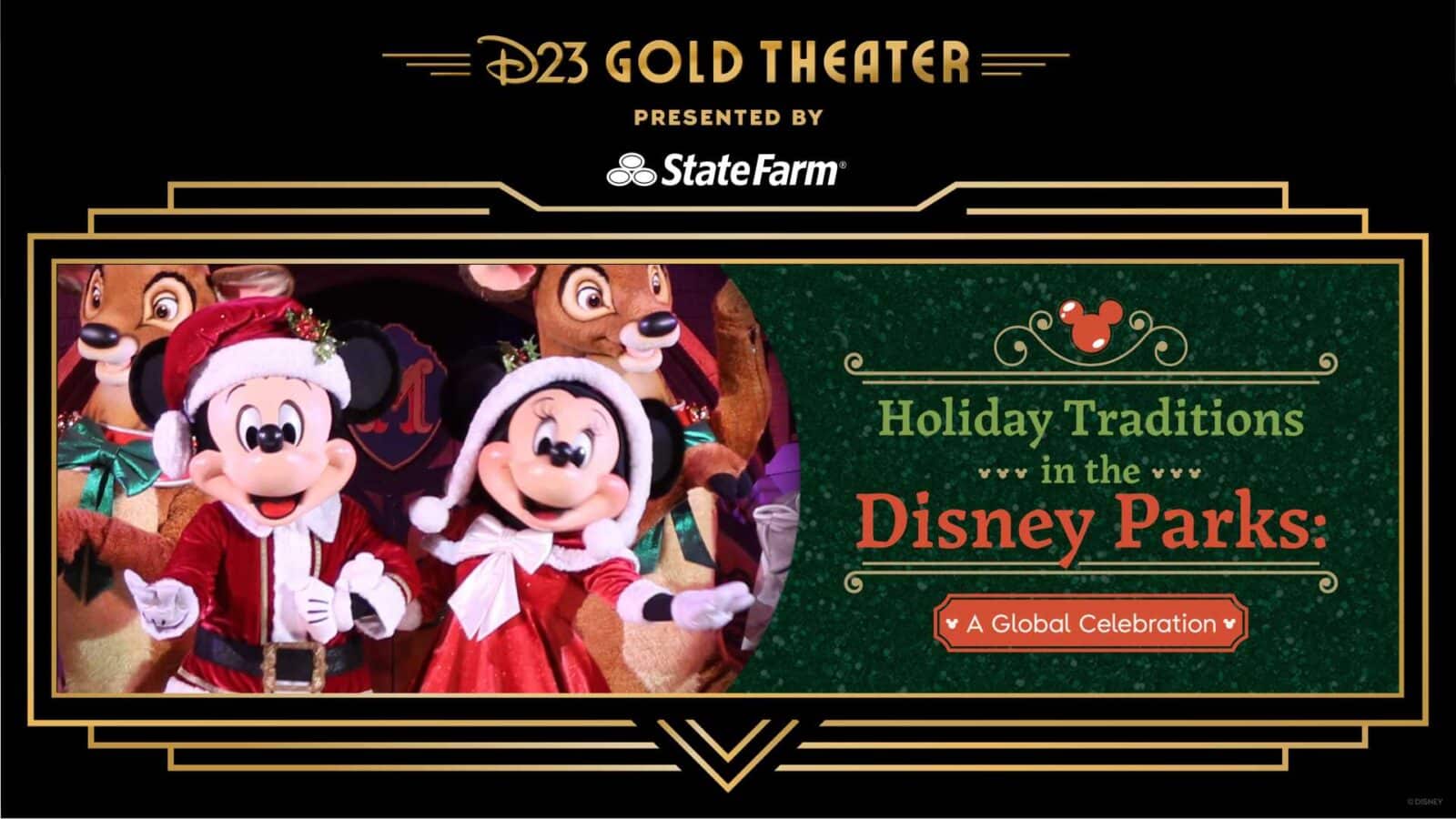 D23 Gold Members Disney Parks Holiday Traditions Special Airs This Week