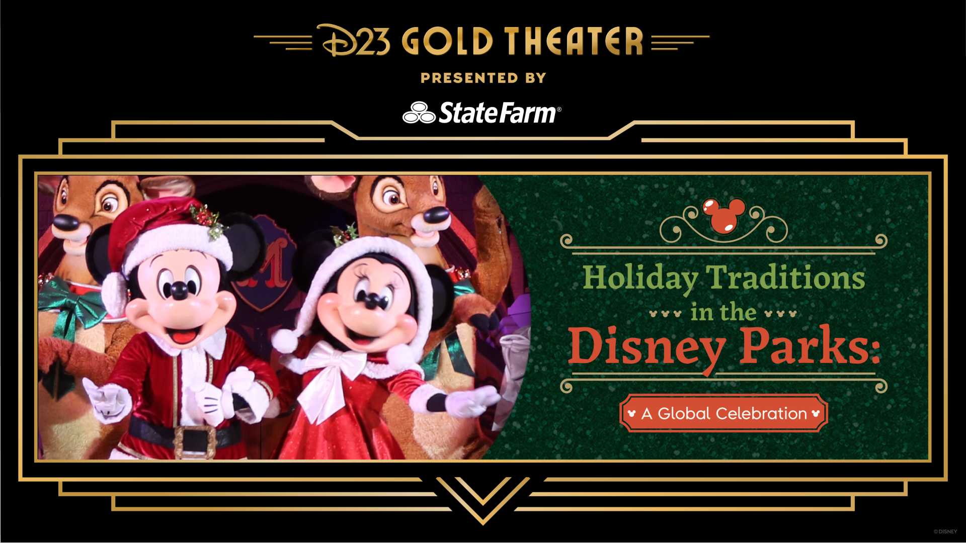 D23 Gold Members: Disney Parks Holiday Traditions Special Airs This Week