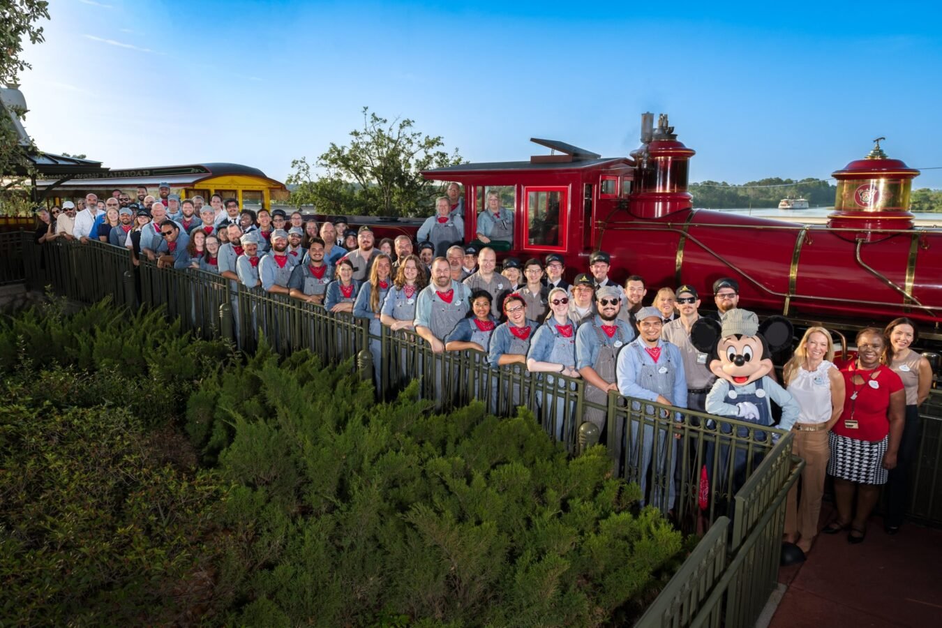 Roger E Broggie and Walter E Disney Steam Trains Turn 100 at the Magic Kingdom