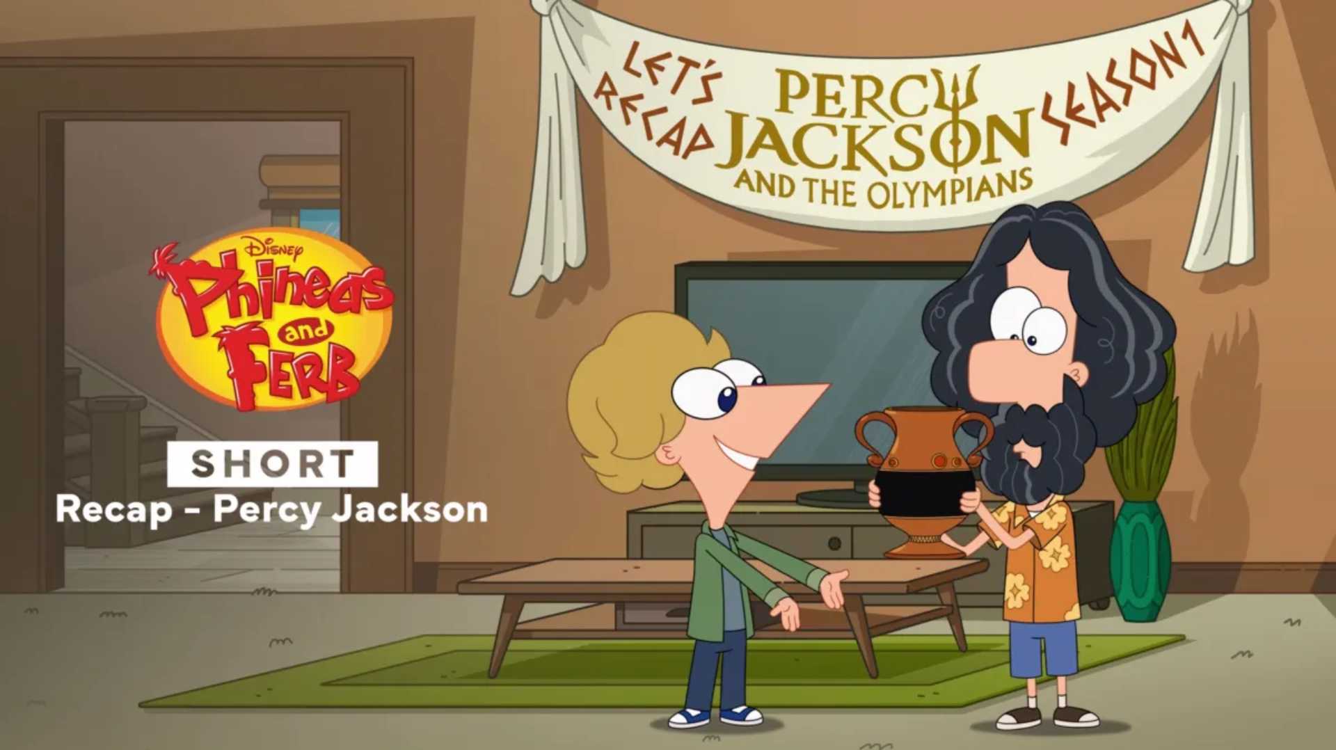 Disney+ Drops Trailer for Percy Jackson 'The Sea of Monsters' plus Phineas and Ferb Join the Fray!