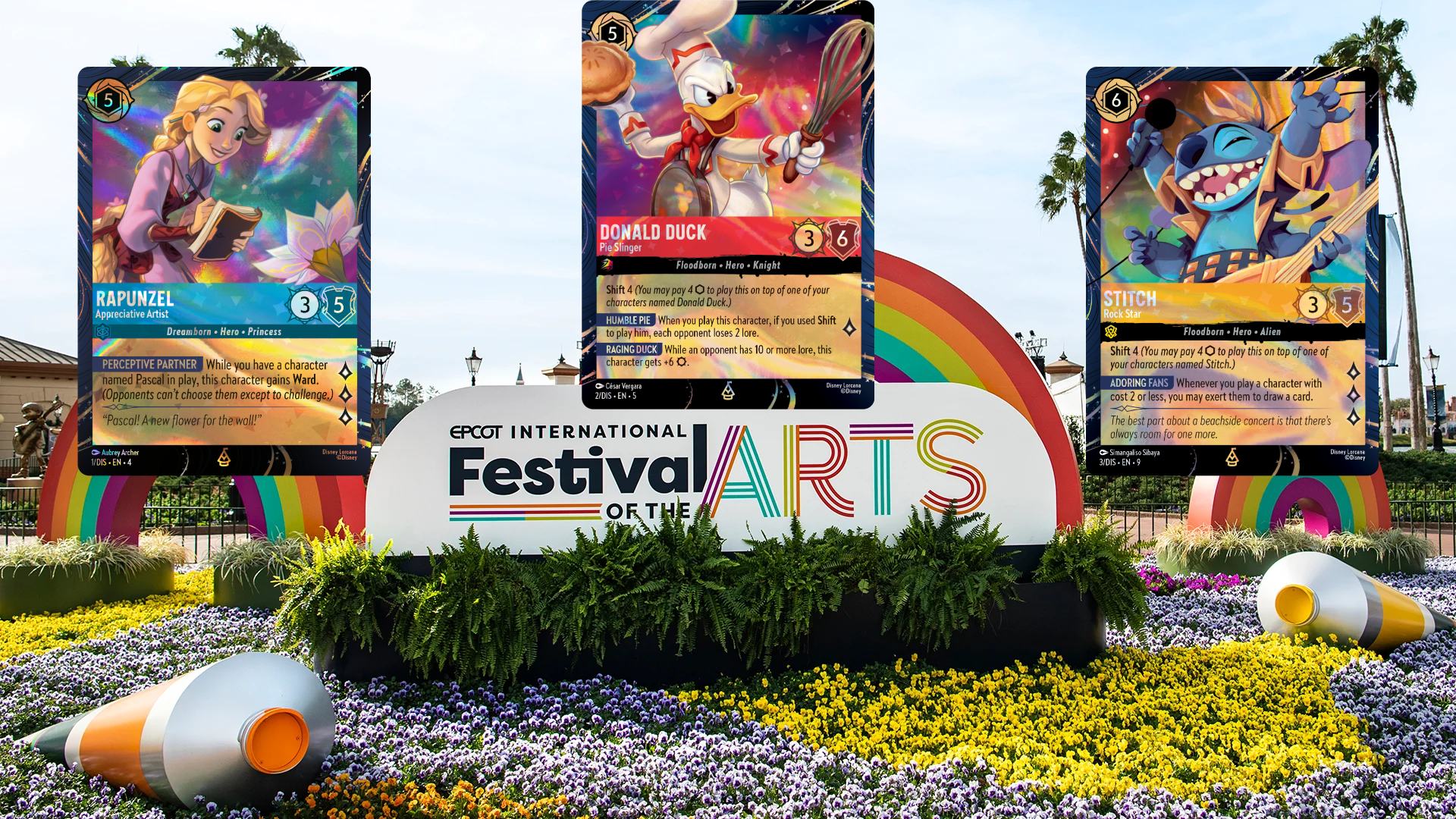 Disney Lorcana Festival Arts Epcot Quest