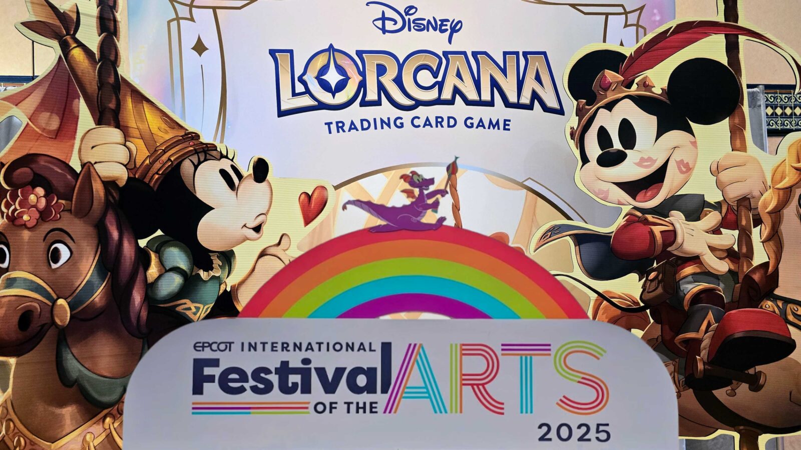 Disney Lorcana Trading Card Game Scavenger Hunt Coming to Epcot's Festival of the Arts 2026