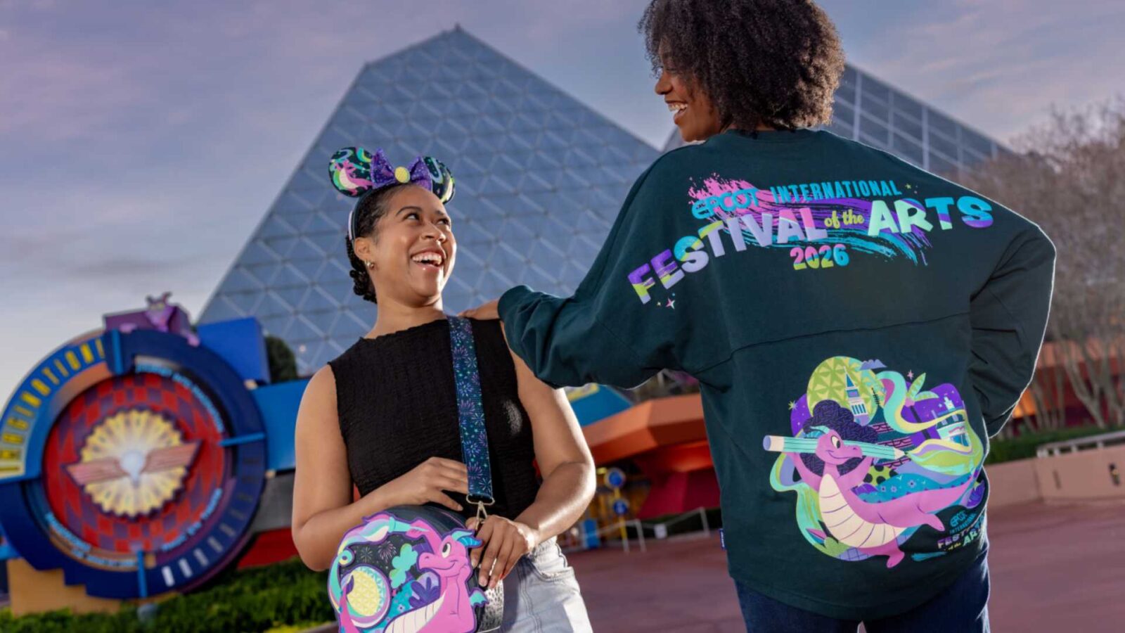 EPCOT International Festival of the Arts Merchandise Guide 2026 Figment Spirit Jersey Ears Plush  More