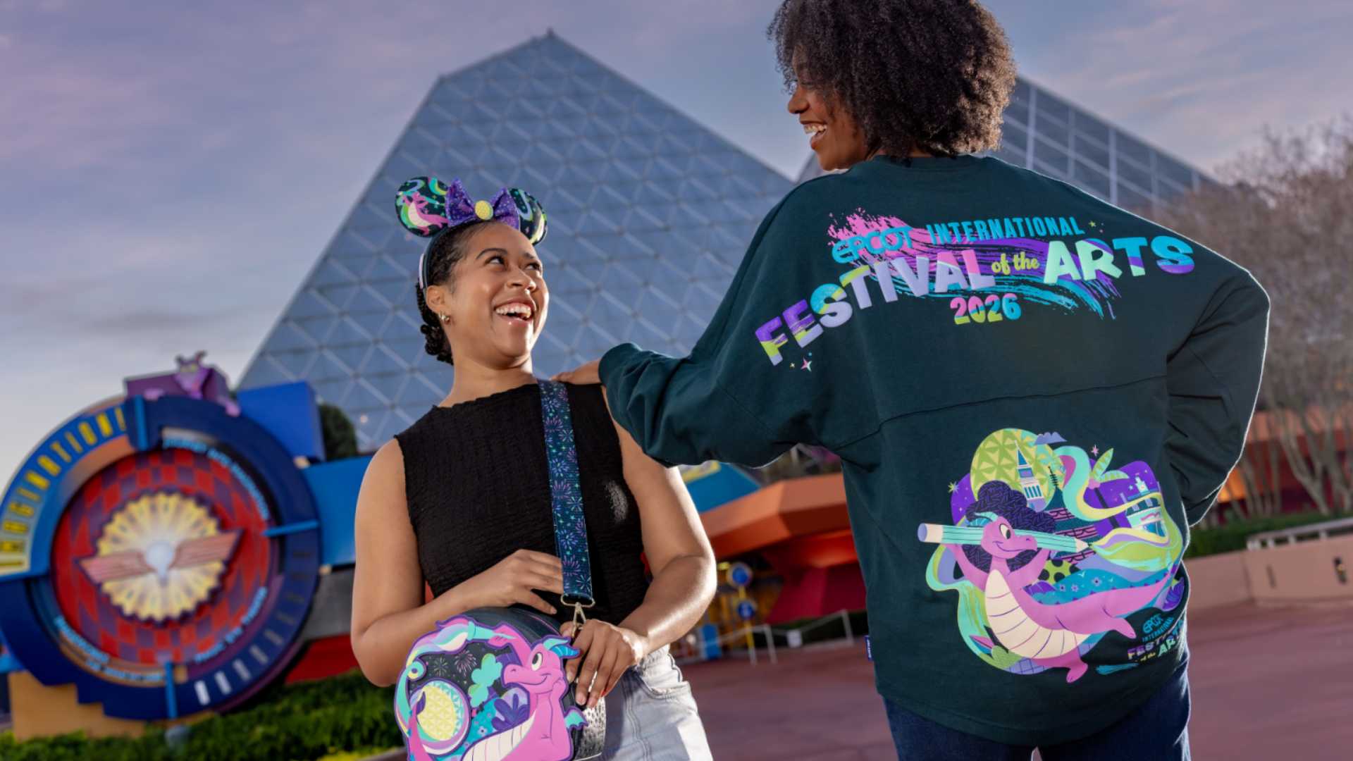 EPCOT International Festival of the Arts Merchandise Guide 2026: Figment Spirit Jersey, Ears, Plush & More