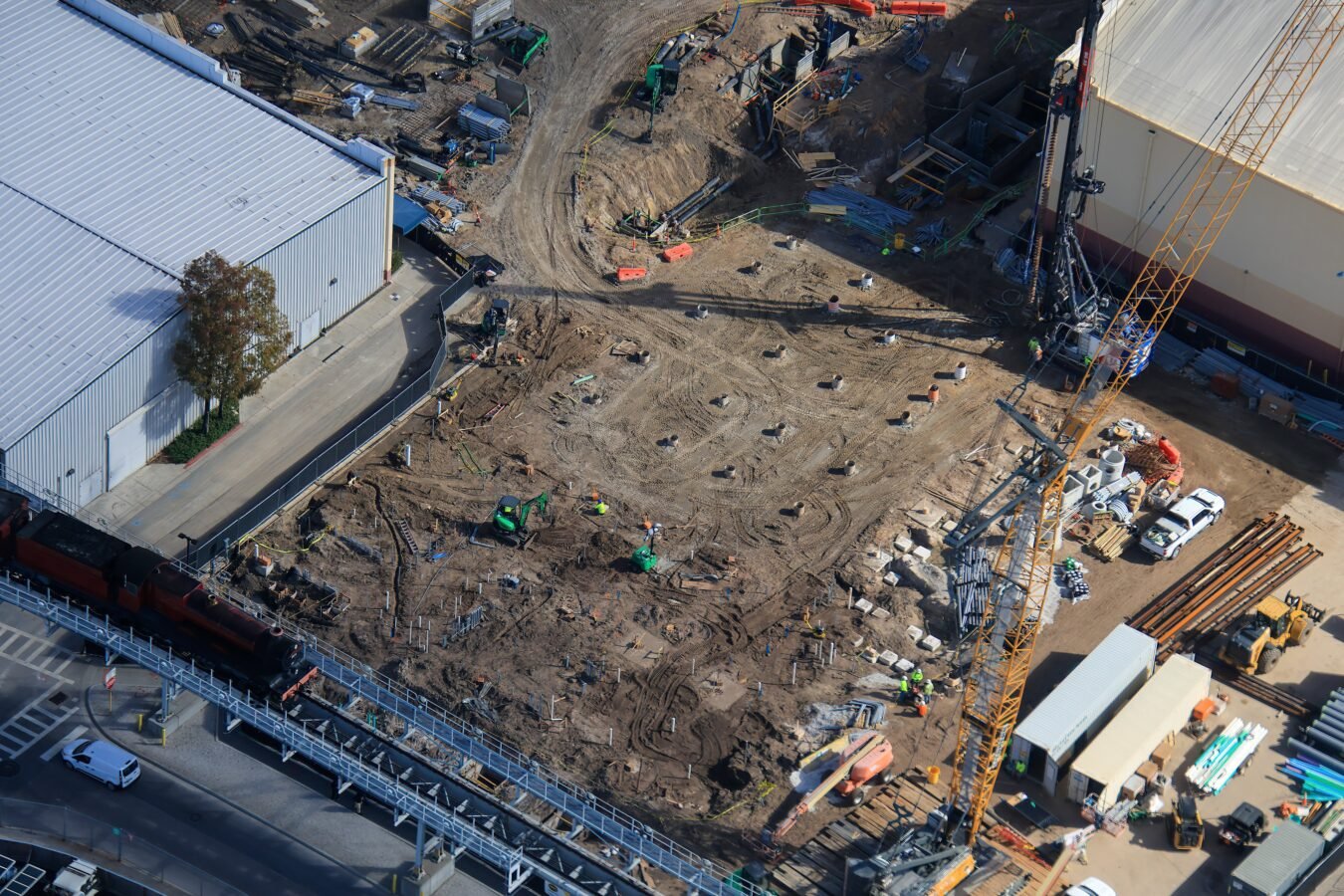 New Coaster Footings Universal Studios Orlando