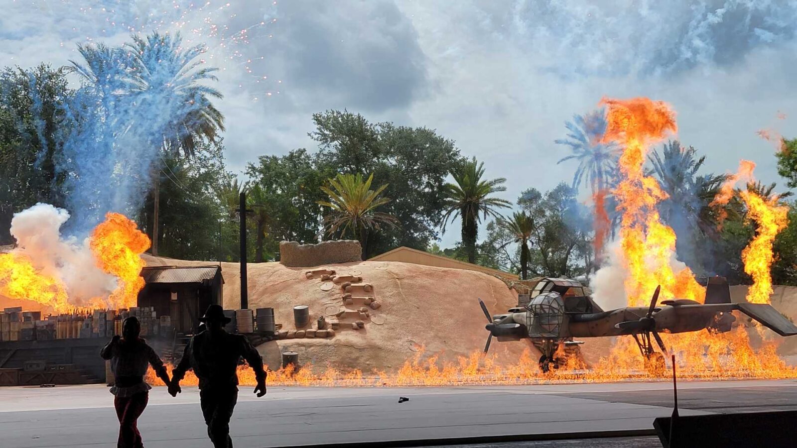 Indiana Jones Stunt Goes Wrong Heroic Cast Member Steps in to Protect Audience