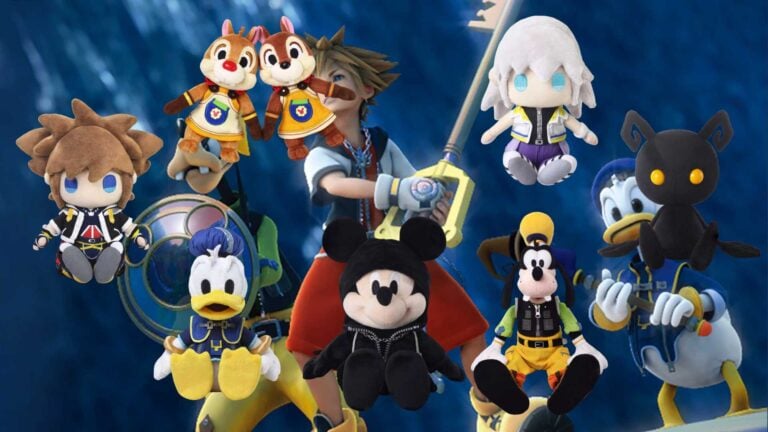 Kingdom Hearts Gets Shop on Disney Store JP with Plush Sora, Riku, Mickey &amp; Friends