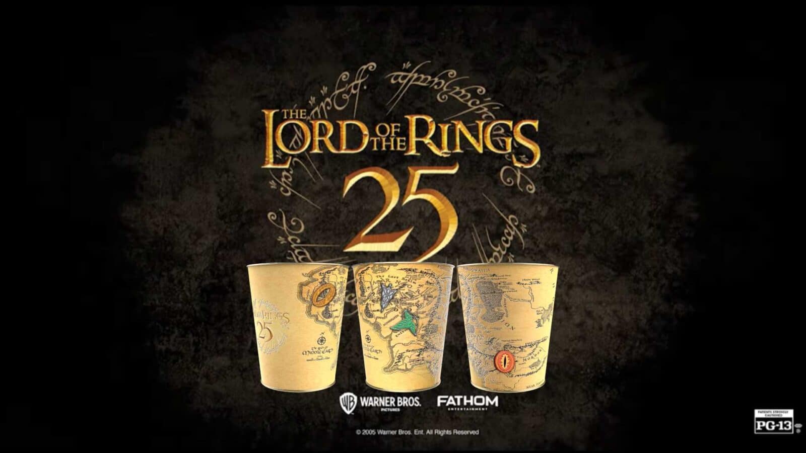 Get Exclusive Popcorn Buckets When 'The Lord of the Rings Extended Editions' Head Back to Theaters in January 2026