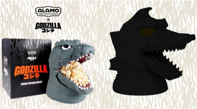Mechagodzilla Popcorn Bucket Teased Alamo Drafthouse Cinemas X Godzilla Toho