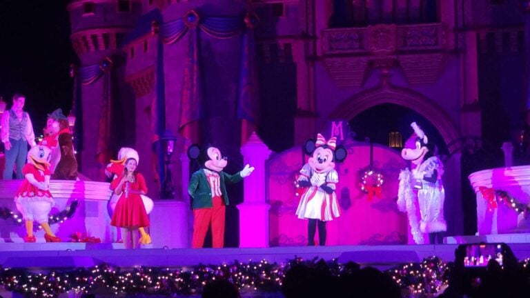 Mickey's Most Merriest Celebration Showing Nightly at Magic Kingdom