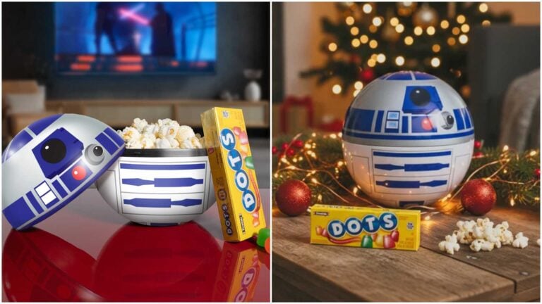 New Star Wars R2D2 Popcorn Bucket Gift Set at Walmart
