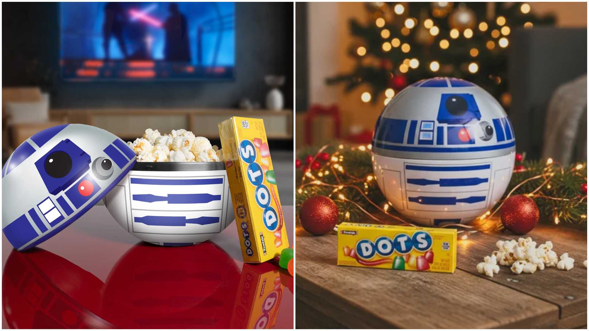 New Star Wars R2D2 Popcorn Bucket Gift Set at Walmart