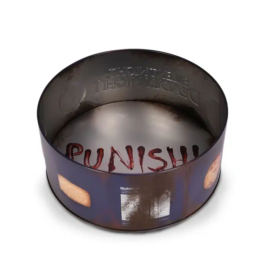 SNPB12253 Fantasy Land News Silent Night Deadly Night Popcorn Bucket Cookie Tin Released Online