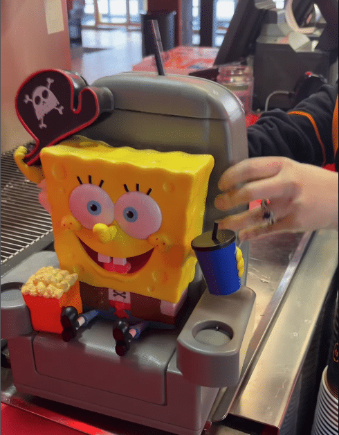 Regal's New $45 The SpongeBob Movie Combo Popcorn Bucket & Sipper Looks Familiar!