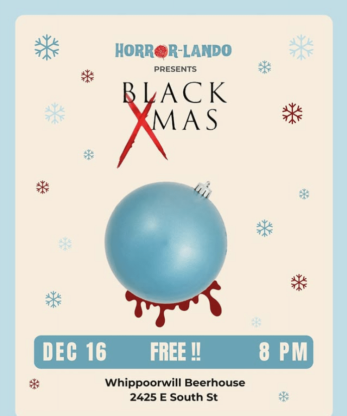 Night Out with Horror Lando 8 pm Tonight at Whippoorwill Beer House