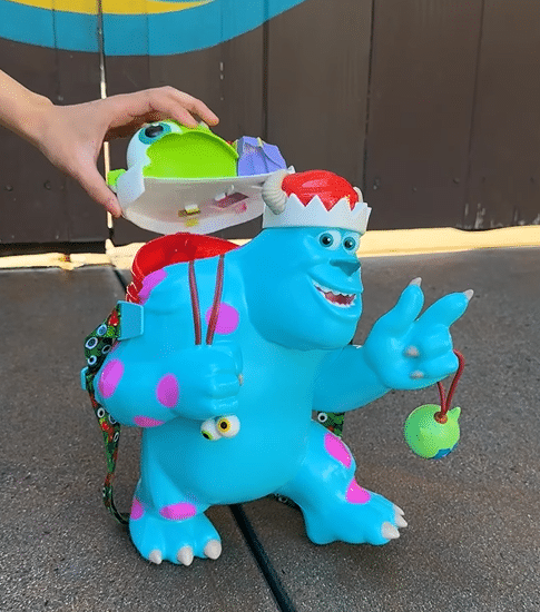 Santa Sulley Popcorn Bucket Available Now at Disneyland