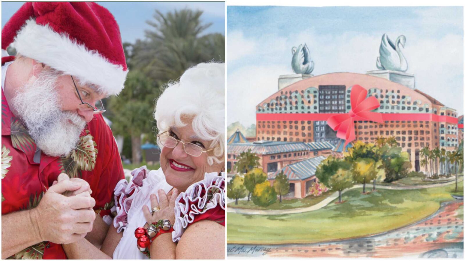 Dancing Lights  Santa Sightings Celebrate the Season at the Walt Disney World Swan and Dolphin