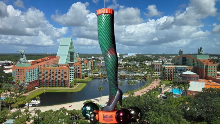 "Must Be Italian" Fragile Leg Sipper at Walt Disney World Swan and Dolphin