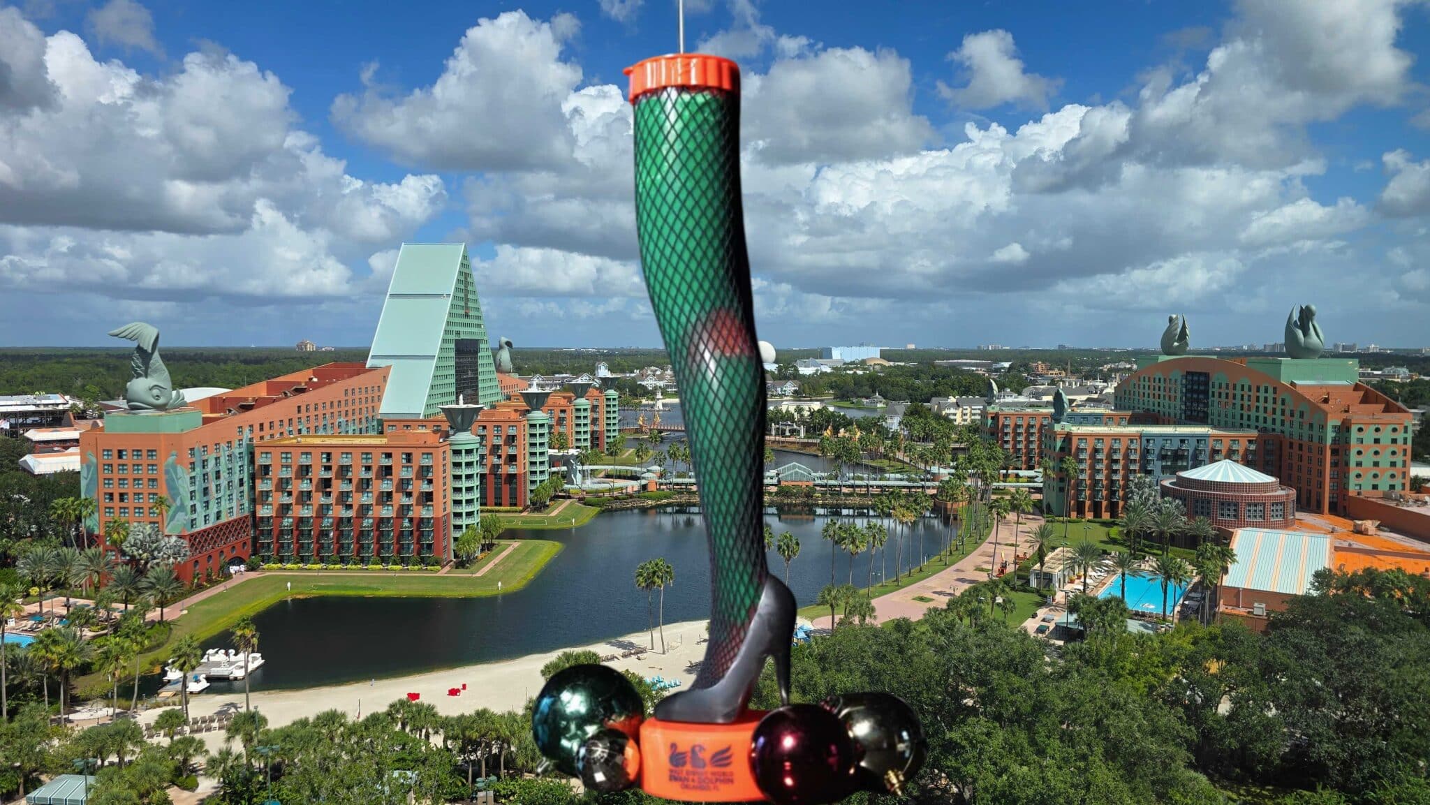 "Must Be Italian" Fragile Leg Sipper at Walt Disney World Swan and Dolphin