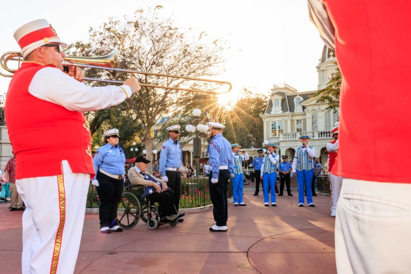 WWII Veteran Celebrates 101st Birthday at Magic Kingdom