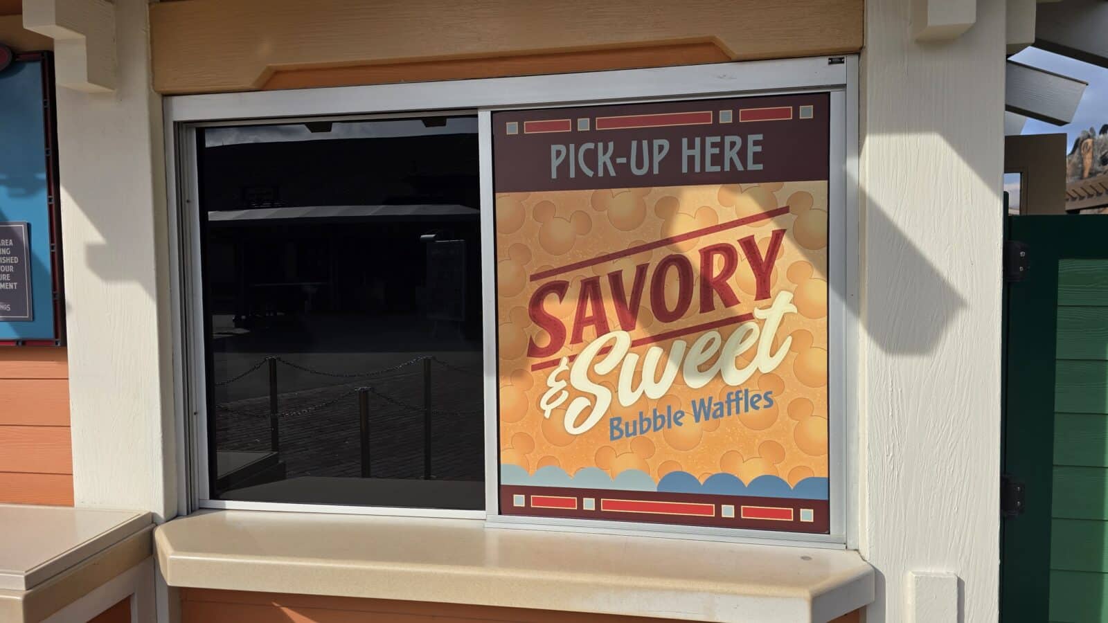 Marketplace Snacks Reopens with New Savory Mickey Bubble Waffles