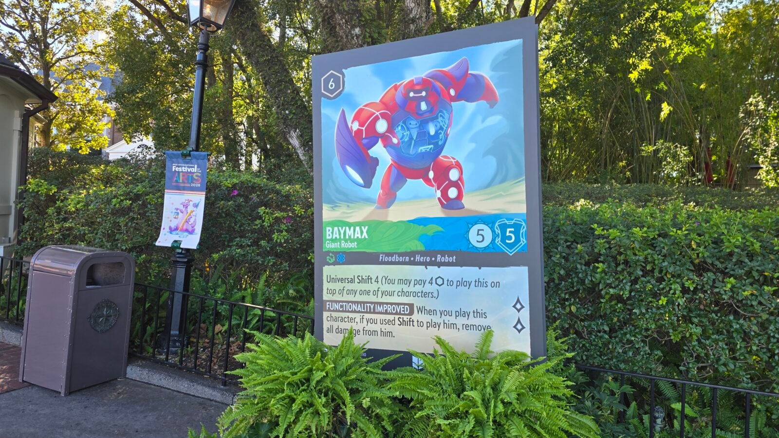 Disney Lorcana Card Epcot Baymax