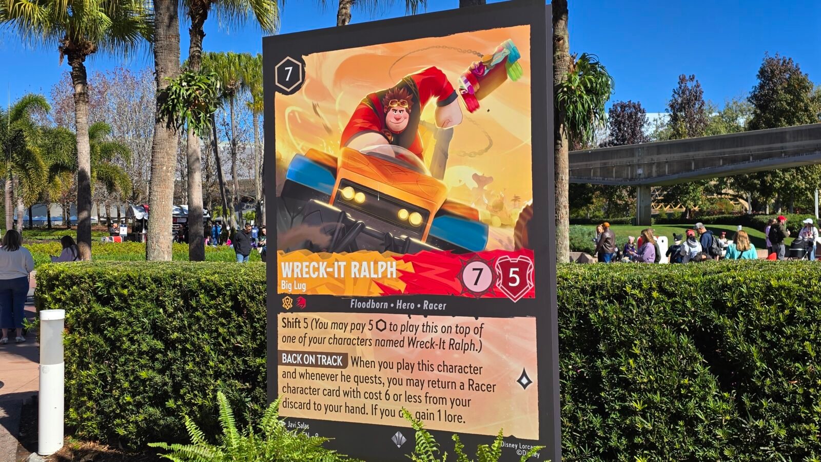 Disney Lorcana Card Epcot Wreck It Ralph