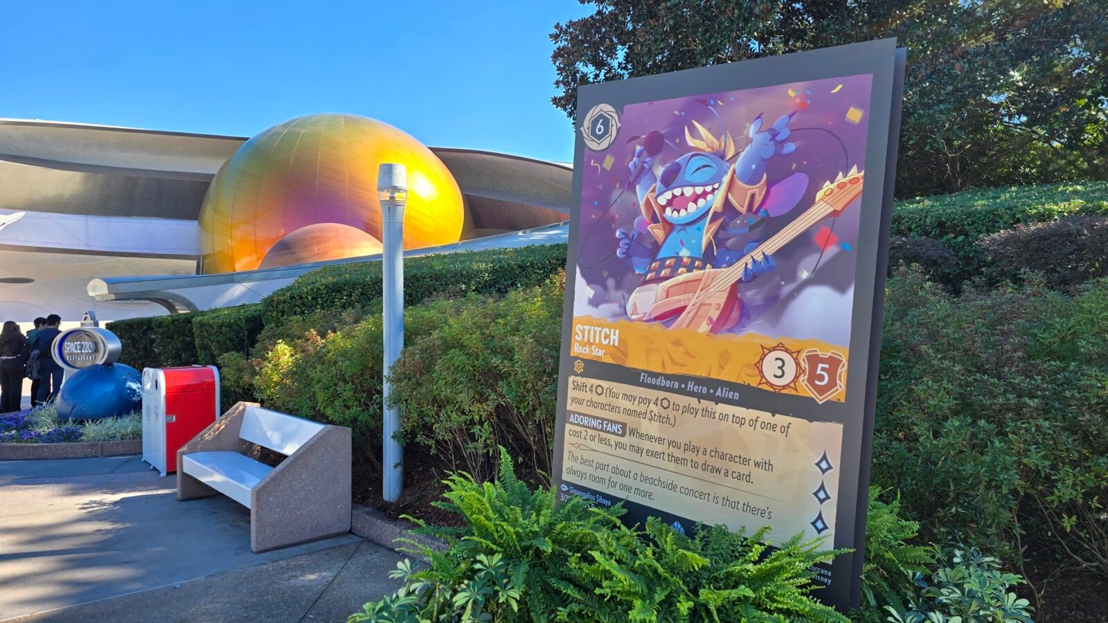 Disney Lorcana Card Epcot Stitch