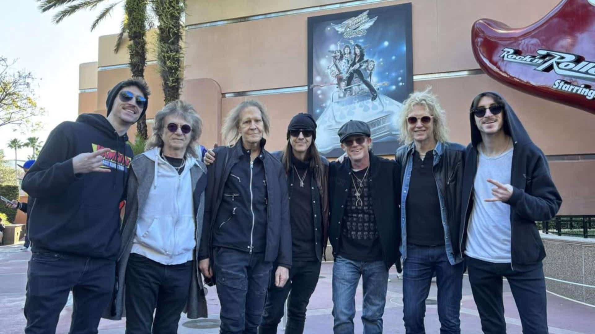 Areosmith's Bassist Tom Hamilton Makes Final Appearance at Rock ‘n’ Roller Coaster