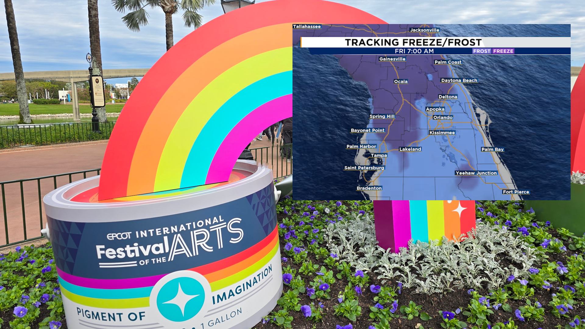 'Brrr ...It's Freezing!' Cold Opening to Epcot's Festival of the Arts 2026