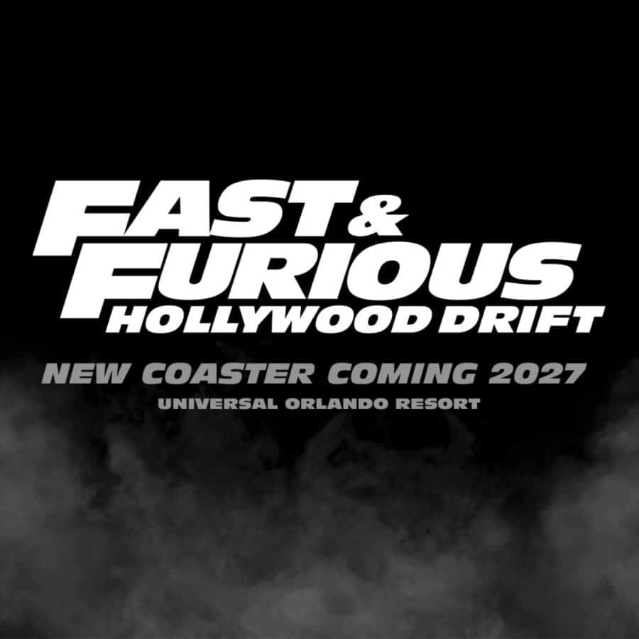 Dom and the Family Coaster 'Fast & Furious: Hollywood Drift' Coming to Universal Orlando 2027