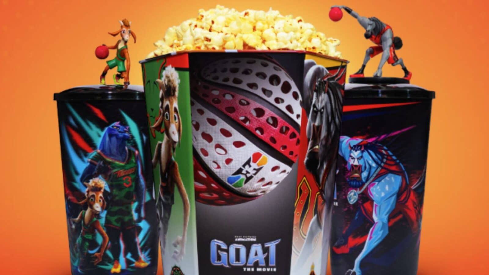 GOAT Movie Popcorn Tin Coming to Regal and Cinemark